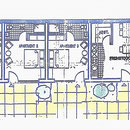 Grundriss Doppelzimmer 1-2-3