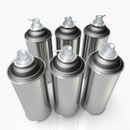 Aerosol-Spraydosen aus Weissblech
