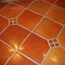 PISO DE BARRO 30X30 PENTAGONAL