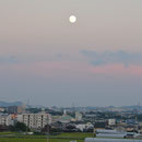 9月8日18時撮影　スーパームーン