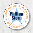 Personalisierter Adressaufkleber 2.1