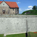 Zitadelle Petersberg Erfurt, Stützmauern