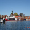 Hafen Kappeln mit Ausflugsschiff "Schlei-Princess"