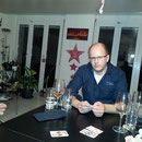 Konzentriert am spiele