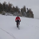Quer düre Schnee