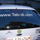 Unser www.Tab-Di.com Aufkleber am Auto