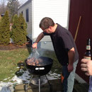 Angrillen bei Julia und Markus mit superleckeren Steaks :)
