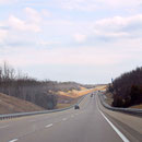 Hier passiert landschaftlich schon etwas mehr als in Michigan :)