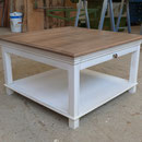 Table de salon frêne