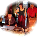 2 Generationen- eine Leidenschaft-die Zither-Herr Schubert u. Birgit&Tobias