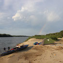 Manchmal sieht man einen Regenbogen