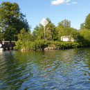 rechts gehts zur Schleuse