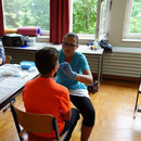 Fluoridierung an einer Schule