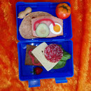 Vorbildliches Vesper für Kinder im Kindergarten und in der Schule.