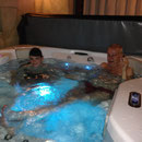 Mit Papi im Wirlpool - das fägt!