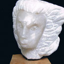 Béatrice JUND                   "Orphée"         Albâtre                45x35x17