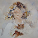 Marie Delaune                                                        Aquarelle