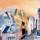 Jean-Pierre Balas   "St Malo"  aquarelle