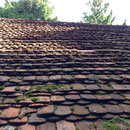 ursprüngliche Eindeckung als Kronendeckung Fachwerk (© Foto: Wieck & Partner)