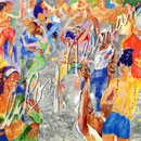 Havana Rhythym 30x32.75 $3710 serigraph
