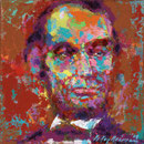 Homage to Lincoln 17x17 $2500 serigraph