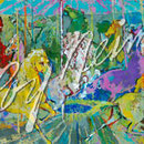 Carousel 19x38 $4400 serigraph