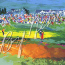 The Home Hole at Shinnecock 15 5/8x25 3/4 $3675 serigraph
