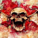 Avenged Sevenfold "Diamonds in the Rough/Live in the LBC" interior illustration - Digital - 14" x 36"? $500.00