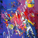 Satellite Football 35.25x24.25 $3600 serigraph