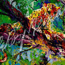 Serengeti Leopard 33x42 $12600 serigraph