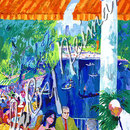 The Boat House, Central Park 37.5x28 $4200 serigraph