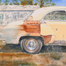 Rustic Door County  28 X 32  Watercolor   $2000