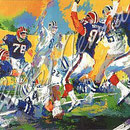 Cowboys - Bills Super Bowl 28.5x38 $7875 serigraph