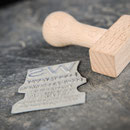 individueller Gummi Stempel 