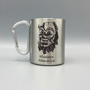 Edelstahlbecher / Thermobecher mit Gravur 'Waldwurz Albersbösch'