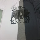 Drei Shirts, ein Design; by Chris; Artwork by Adina