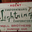 Enseigne Small Brothers Dunham  no.576  Vendu
