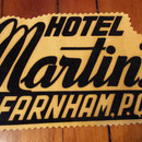 Hotel Martin's Farnham P.Q. publicité  no. 592