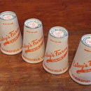 Bouteilles lait ciré Estey's Farm Dairy  no. 583
