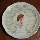 Assiette-calendrier 1909  no. 745