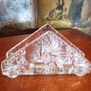 VENDU Plat pour serviettes de table en cristal  no. 224