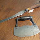 Vieux hachoir et couteau  no. 756