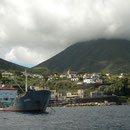 View to Malfa from the sea.