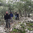 With empty hands, or rather, empty SD-cards back down the steep slopes. © Gert Jan Verspui