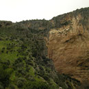 Cool landscape at the Salamandra spot.