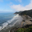 Heceta Head Lighthouse beach