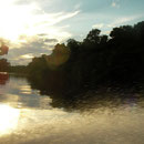 An afternoon on the river, on our way to the next camp.