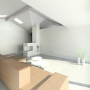 Entwurf Dachbodenausbau Gratzel