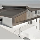 Konzept-Entwurf Dachaufbau auf Haus aus den 70igern