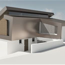 Konzept-Entwurf Dachaufbau auf Haus aus den 70igern